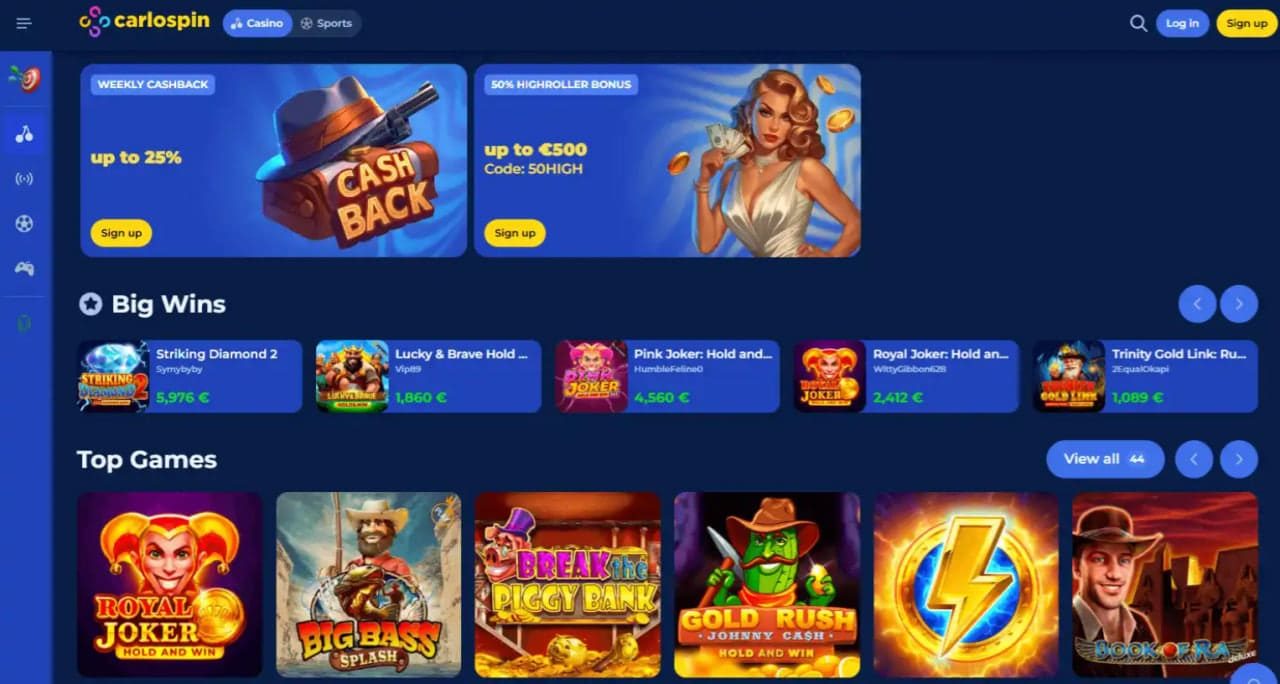 CarloSpin Casino Nederland