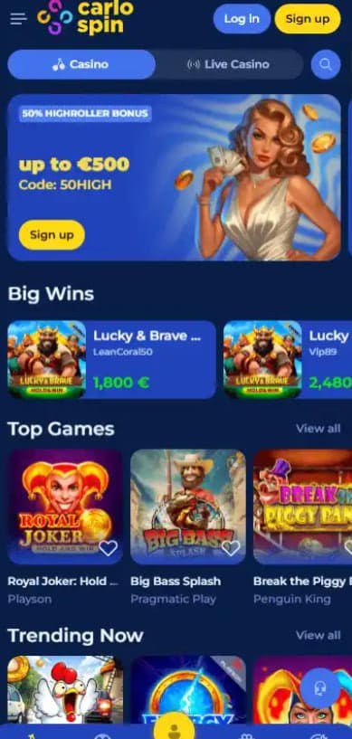 App screenshot
